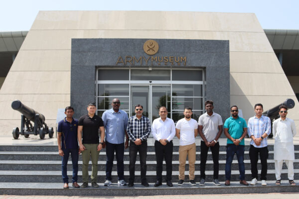 RECREATION VISIT OF STUDENT OFFICER’S FROM INTELLIGENCE STAFF COURSE VISITED ARMY MUSEUM LAHORE (2)