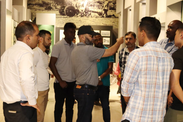 RECREATION VISIT OF STUDENT OFFICER’S FROM INTELLIGENCE STAFF COURSE VISITED ARMY MUSEUM LAHORE (3)